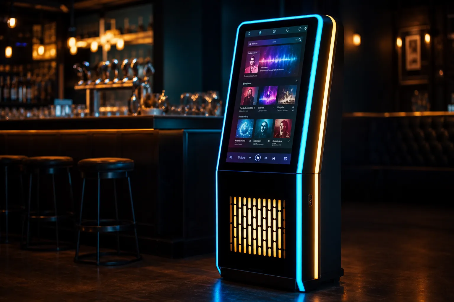 Digital jukebox for Toronto bars